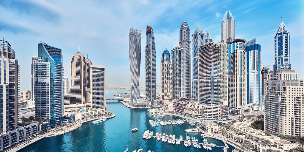 Block Gemini - Dubai Marina Skyline