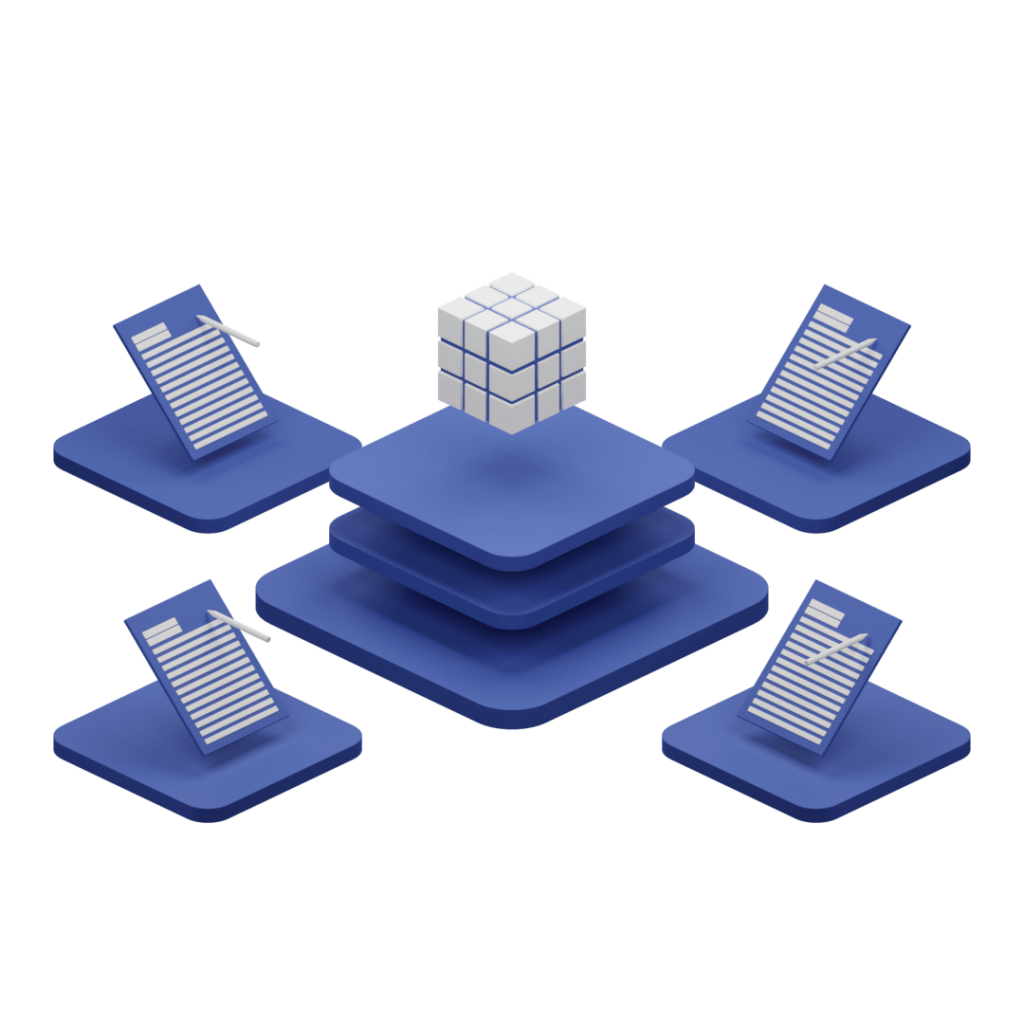 Block Gemini - contract image design